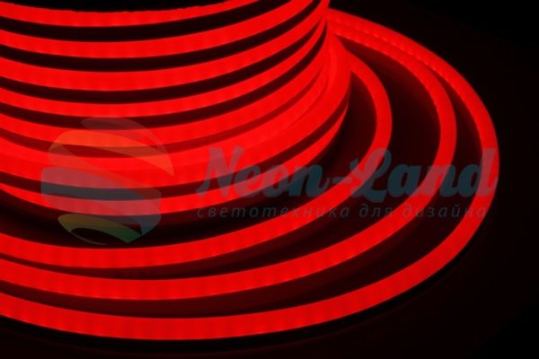 Гибкий Неон LED 360 - красный