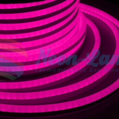 Гибкий Неон LED 360 - розовый
