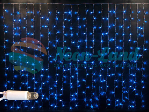Светодиодная бахрома Rich LED 3х0.5 м постоянного свечения