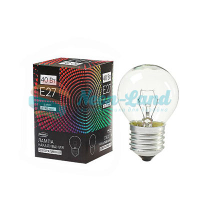 Лампа накаливания Luazon Lighthing E27