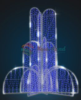 Световой фонтан Каскад с эффектом бегущей капли