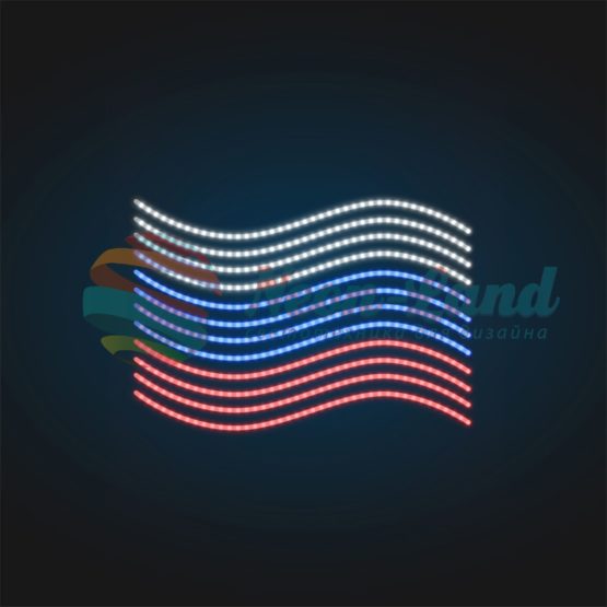 Консоль праздничная Флаг России